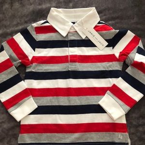 3T NWT  Janie and Jack long sleeved polo.